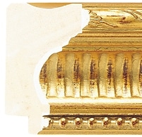 Ref G535 – 79mm brighter ornate gold frame Short Image