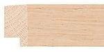 Ref BW430 27mm Natural finish solid oak flat frame.