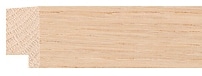 Ref BW430 – 27mm Natural finish solid oak flat frame. Short Image
