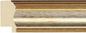 S218 – 35mm silver and gold solid pine frame Short Image