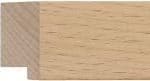 Ref BW404 - 27mm wide flat faced beech frame