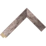 PB5 – 30mm wide mottled pewter picture frame Chevron