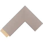 pb7 53mm wide brushed pewter picture frame