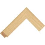 Ref Bw406 – 38mm wide solid oak frame Chevron