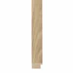 Ref BW408 – 34mm wide classic flat solid oak frame Long Image