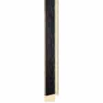 Ref B17 – 30mm wide Italian ebony frame Long Image