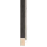 Ref B32 – 29mm wide Dark grey/black picture frame Long Image