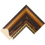 DW316 – 49mm wide stunning frame with a veneer finish Chevron