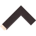 Dw322 – 43mm wide dark brown flat faced picture frame Chevron