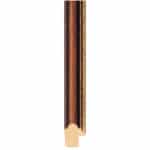 Ref DW329 – 15mm A small hockey profile walnut stain frame. Long Image