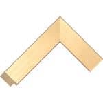 G503 – 36mm wide gold brushed finish with black edge detail Chevron
