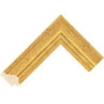 G516 – 42mm wide great value gold picture frame Chevron