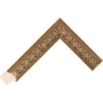 G519 – 30mm wide ornate gold picture frame Chevron