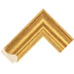 G526 – 54mm wide antique gold picture frame Chevron