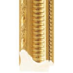 Ref G535 – 79mm brighter ornate gold frame Long Image