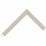 Ref GR02 – 18mm Modern light grey frame revealing wood grain. Chevron