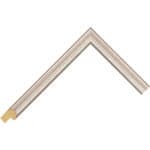 Ref S231 – 16mm wide Thin Pencil silver frame Long Image