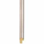 Ref S231 – 16mm wide Thin Pencil silver frame Long Image