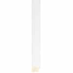 Ref W107 – 23mm wide gloss white frame Long Image