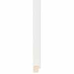 Ref W118 – 23mm wide pure matt white frame Long Image