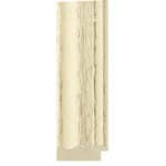 WC134 – 63mm Distressed cream gently curved frame. Long Image